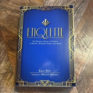 Etiquette by Emily Post softcover book